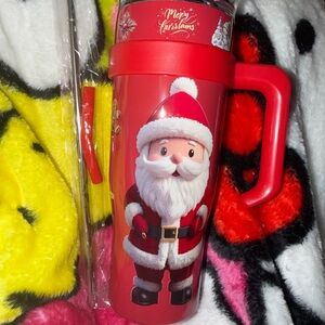 Santa Claus Red 40 oz tumbler